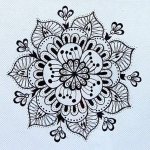 Mandala na tetovanie