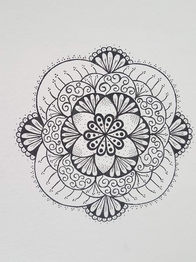 Mandala na Tetovanie